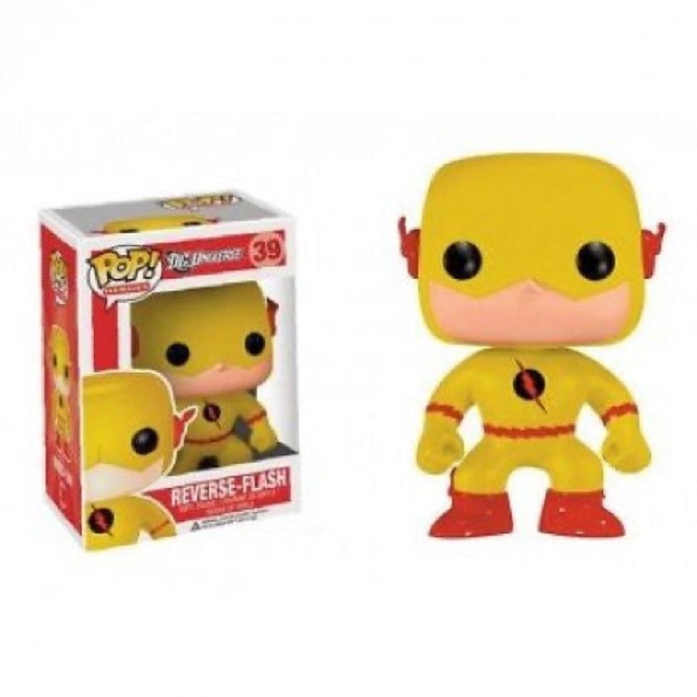 Funko Pop! Reverse Flash Figure - Yellow and Red #39